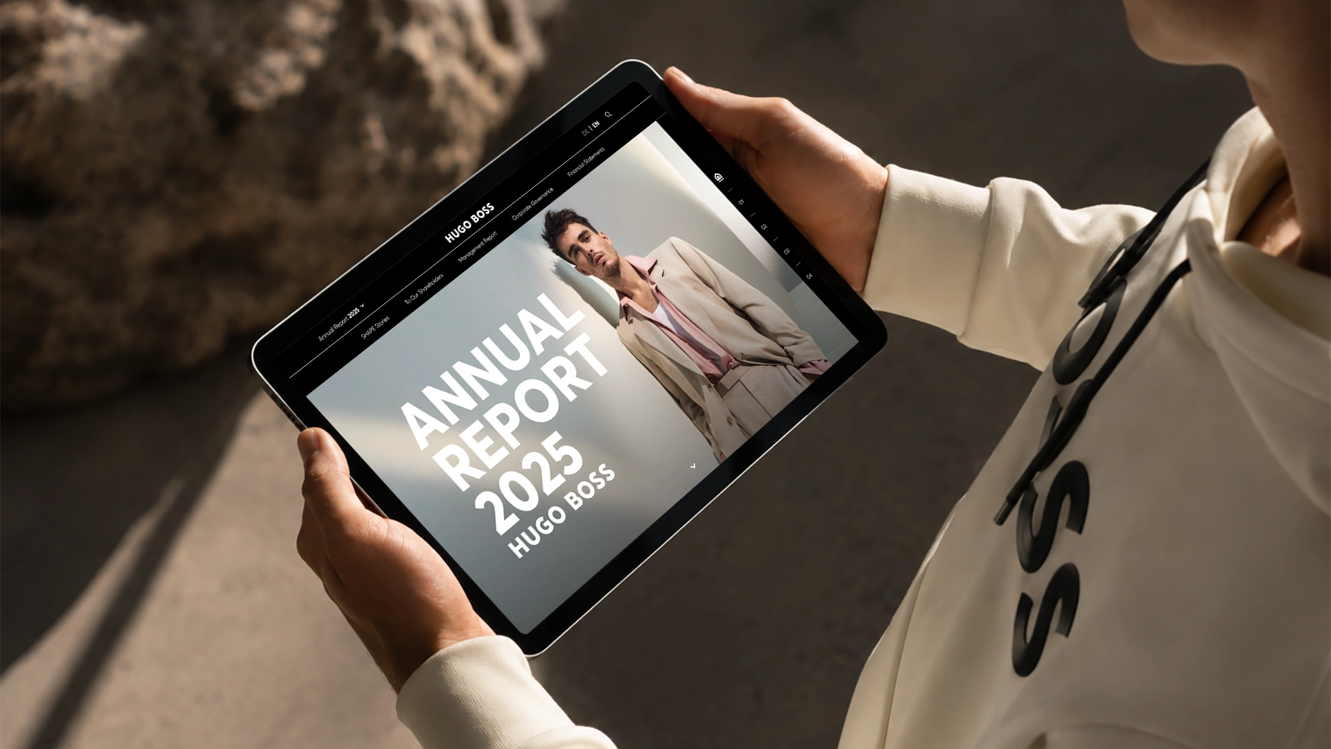 Hugo Boss annual report